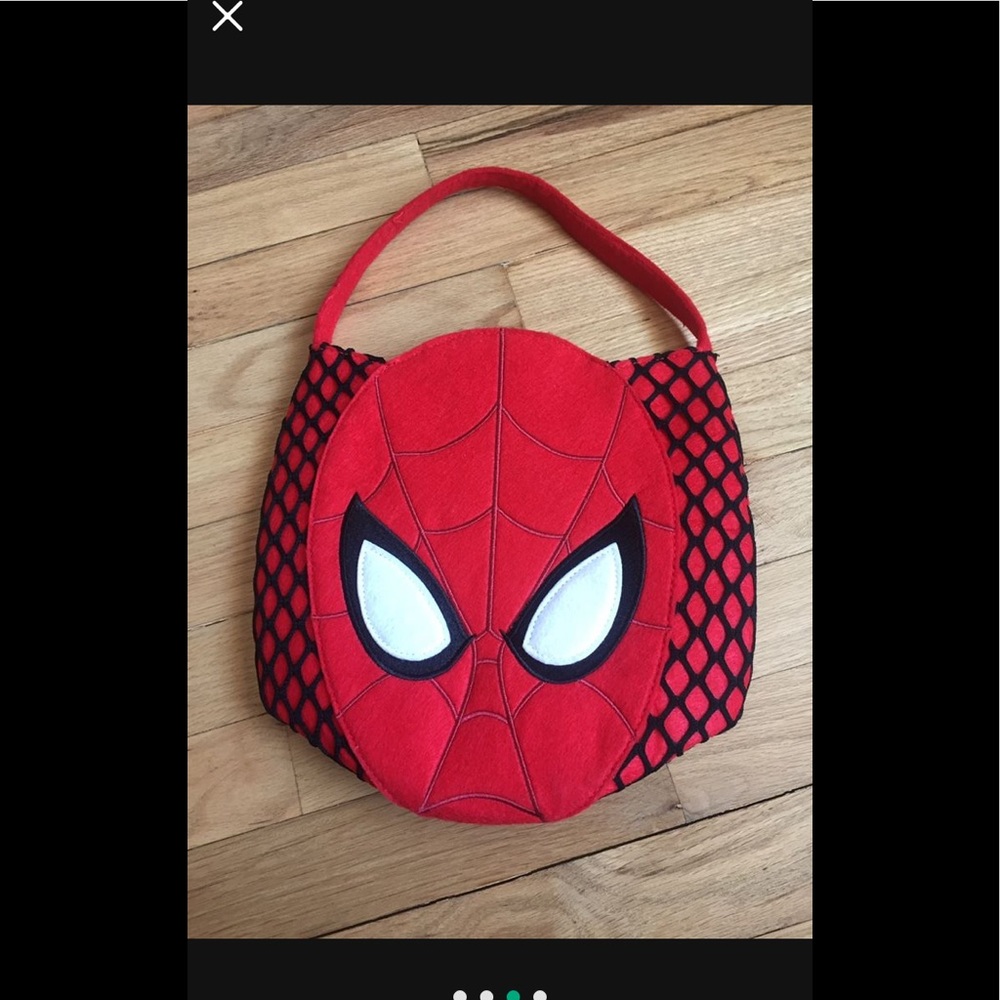 EUC! Spider-Man felt bag